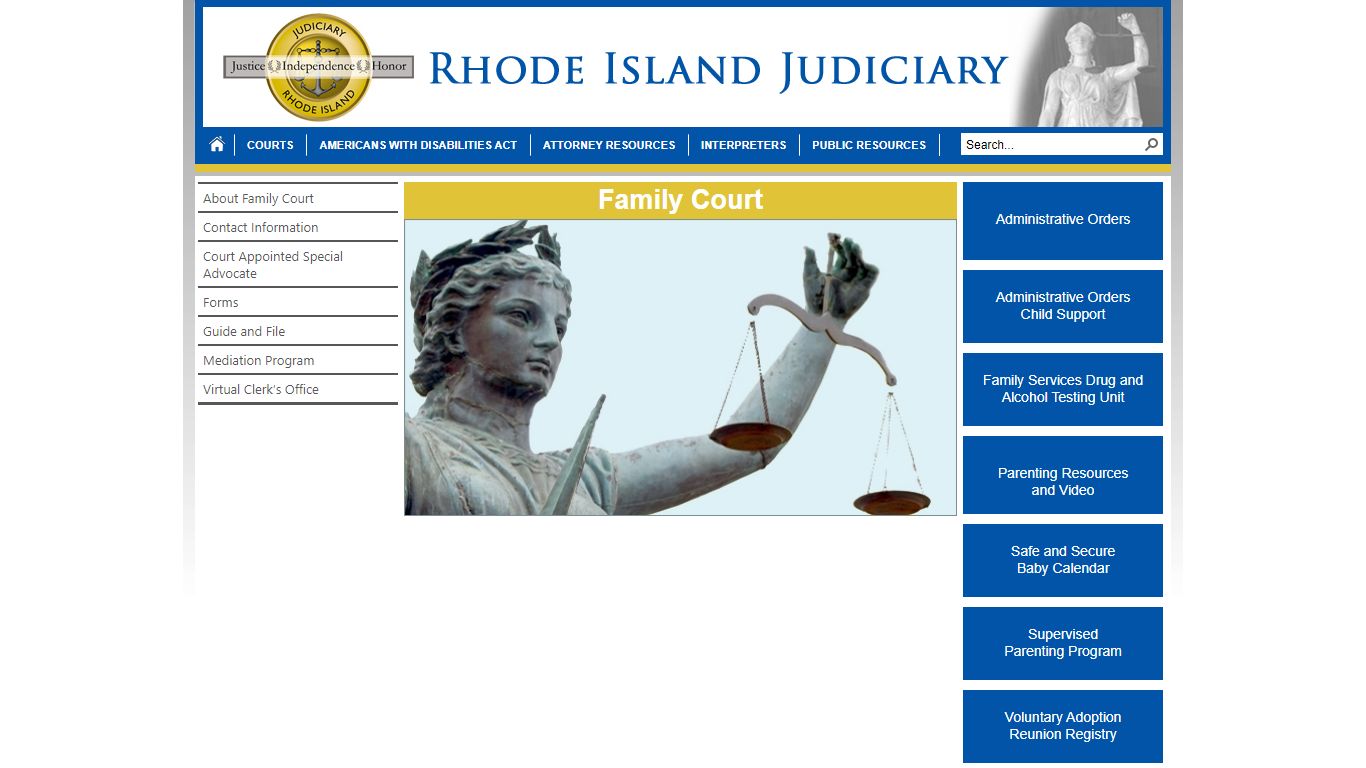 FamilyCourt - Rhode Island